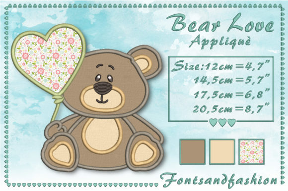 Bear Love Appliqué: A Designer’s Sweatshirt Review