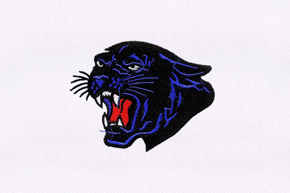 Black Panther Face: A Boutique Apparel Embroidery Review