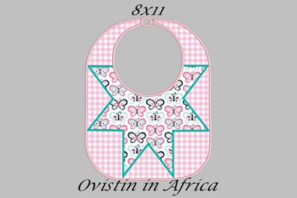 Pink Star Adorable Baby Bib Large: A Designer Review
