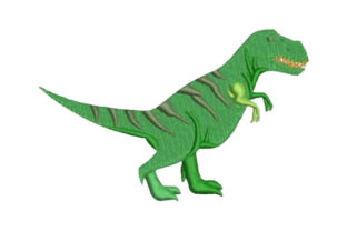 T Rex Embroidery Design for Kids and Dino Fans