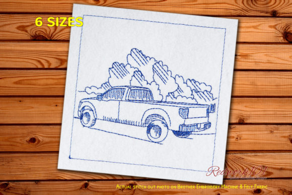 Truck Back Side View Lineart: Craft Fair Review